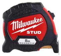 Рулетка магнітна метрична MILWAUKEE STUD, 8м (33мм)