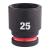 Головка ShW 1/2'' STD MILWAUKEE, 25мм