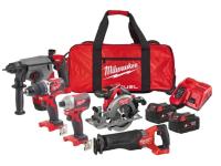 Набор инструментов Milwaukee M18 PP5B-502B BRUSHLESS POWER PACK IN2