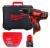 Дриль-шурупокрут MILWAUKEE M12 BDD-201C крутящий момент 30 Нм 4933479439 (+ заряд.пристрій, 1 акум., HD кейс)