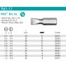 Бита шлицевая SL 3.5мм 1/4&quot; L=25мм 10шт. RSC тип